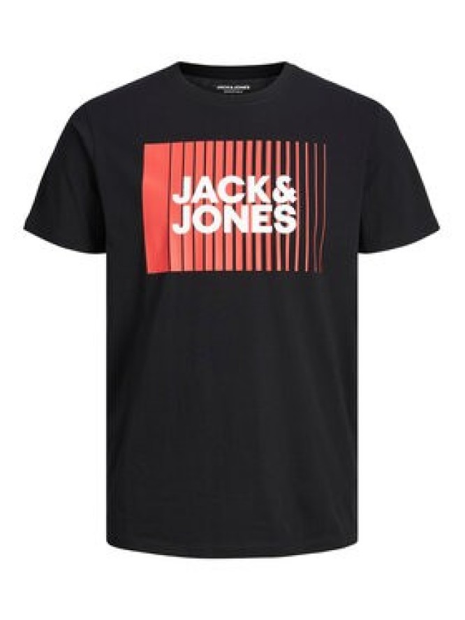 Jack & Jones T-Shirt Corp 12233999 Czarny Standard Fit