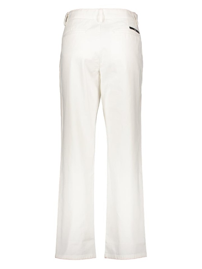 Ecoalf Spodnie w kolorze białym rozmiar: W31