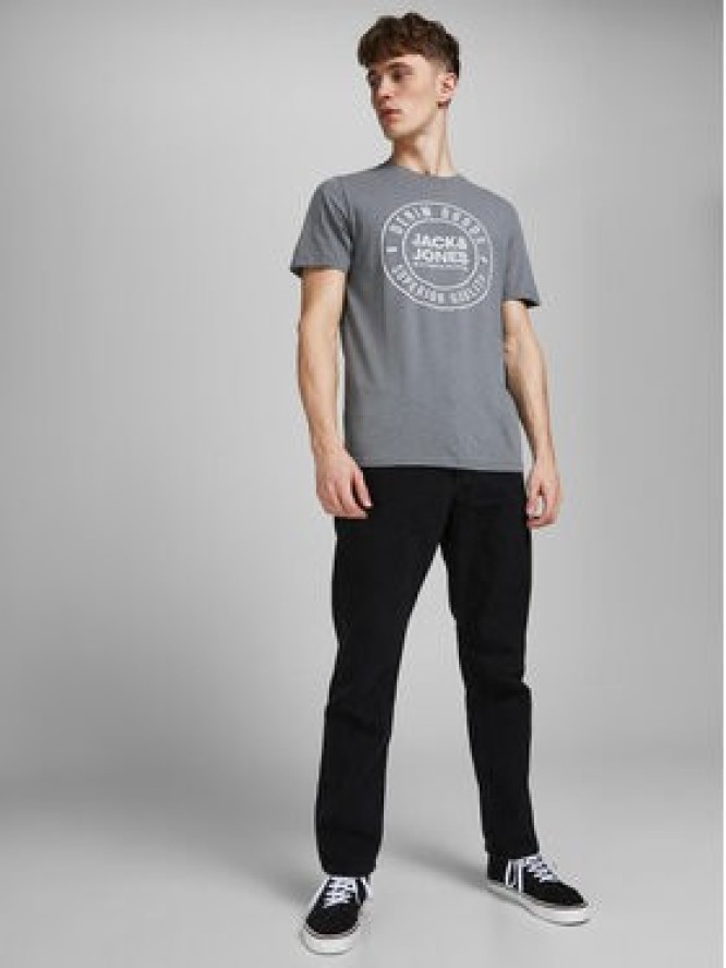 Jack & Jones Jeansy Chris 12168656 Czarny Relaxed Fit