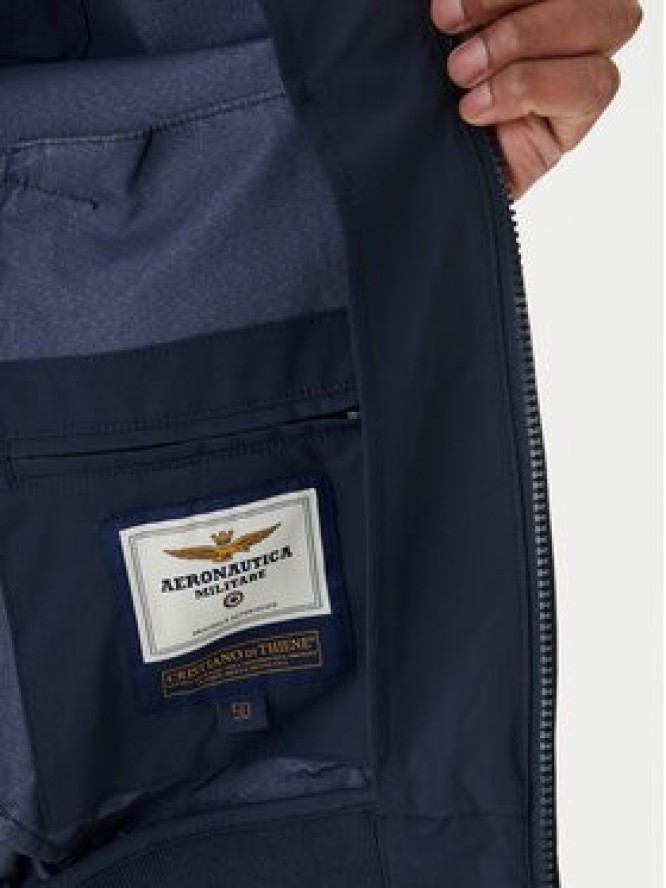 Aeronautica Militare Kurtka bomber 261AB3050UCT04290 Granatowy Regular Fit