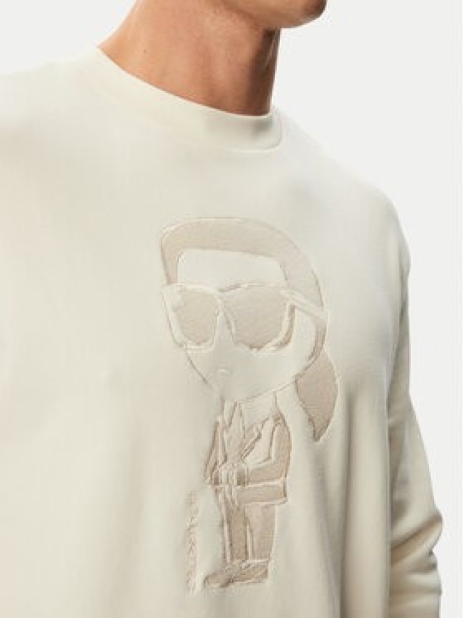 KARL LAGERFELD Bluza 705011 563900 Biały Regular Fit