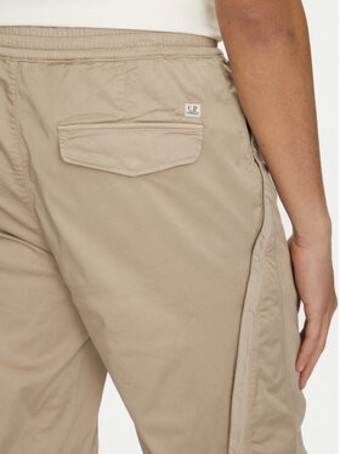 C.P. Company Spodnie materiałowe 18CMPA169A005694G Beżowy Relaxed Fit