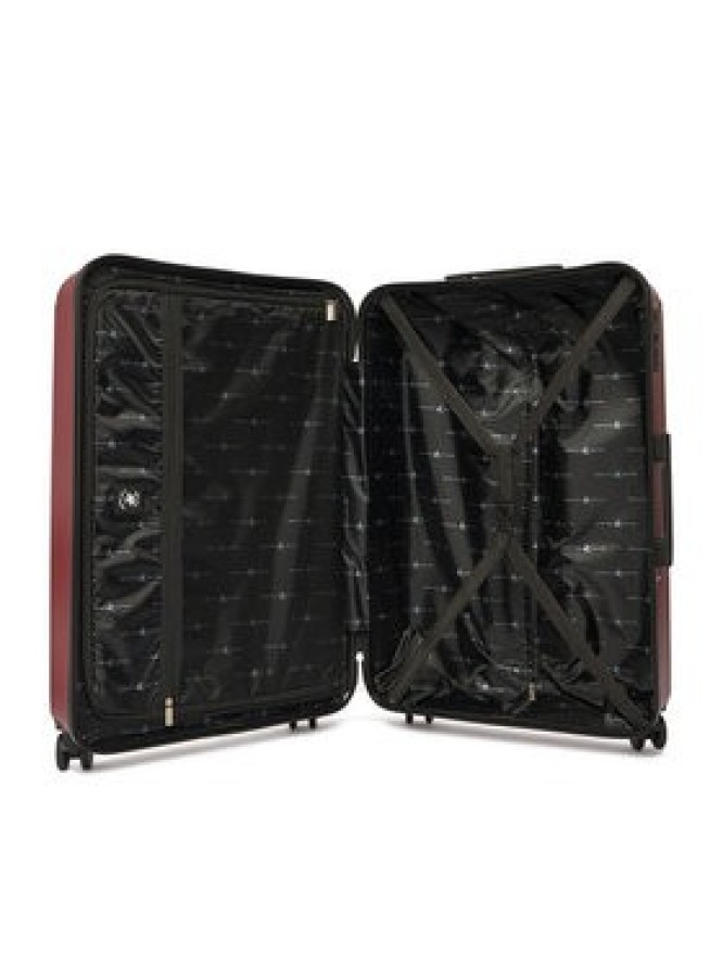 Beverly Hills Polo Club Walizka duża CEO-BHPC-L-010-09-RED Czerwony