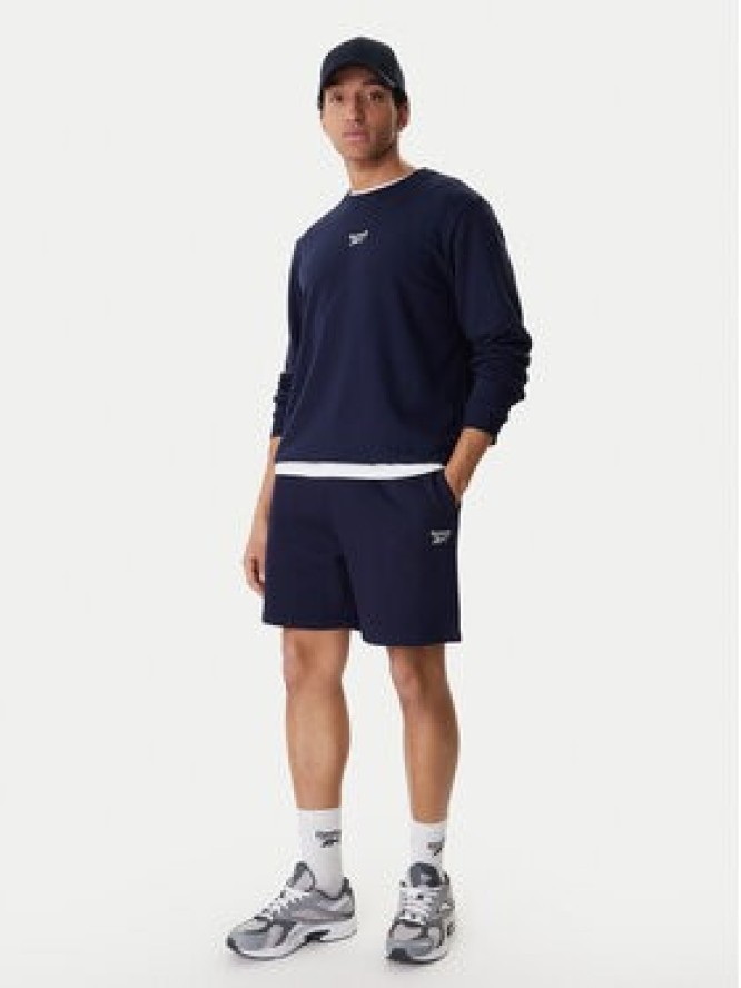 Reebok Szorty sportowe Bazunu RK25558CCM Granatowy Regular Fit