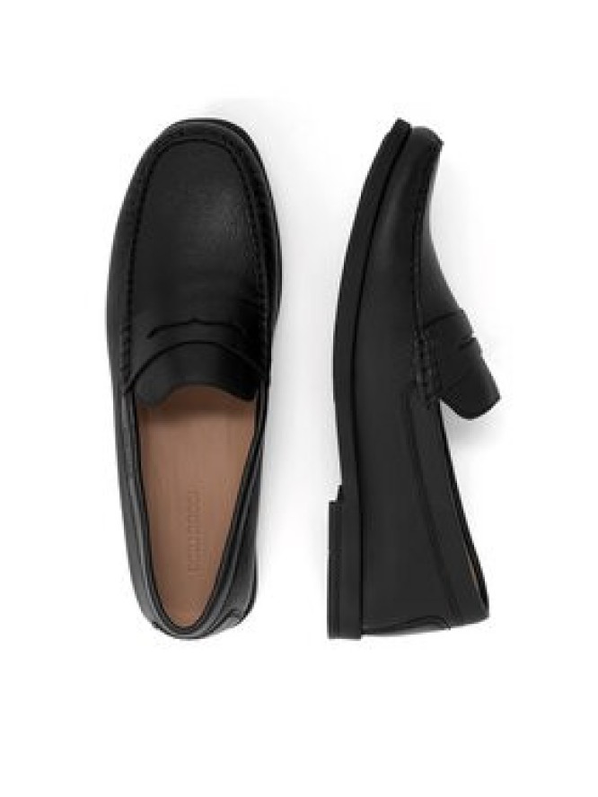 Gino Rossi Mokasyny LEONARDO-02 MI08 Czarny