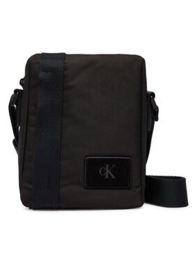 Calvin Klein Saszetka Canvas Mix Reporter LV04D3366G Czarny