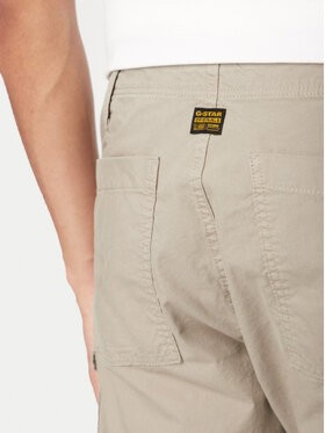 G-Star Raw Spodnie materiałowe D28376-D388 Beżowy jasny Regular Fit