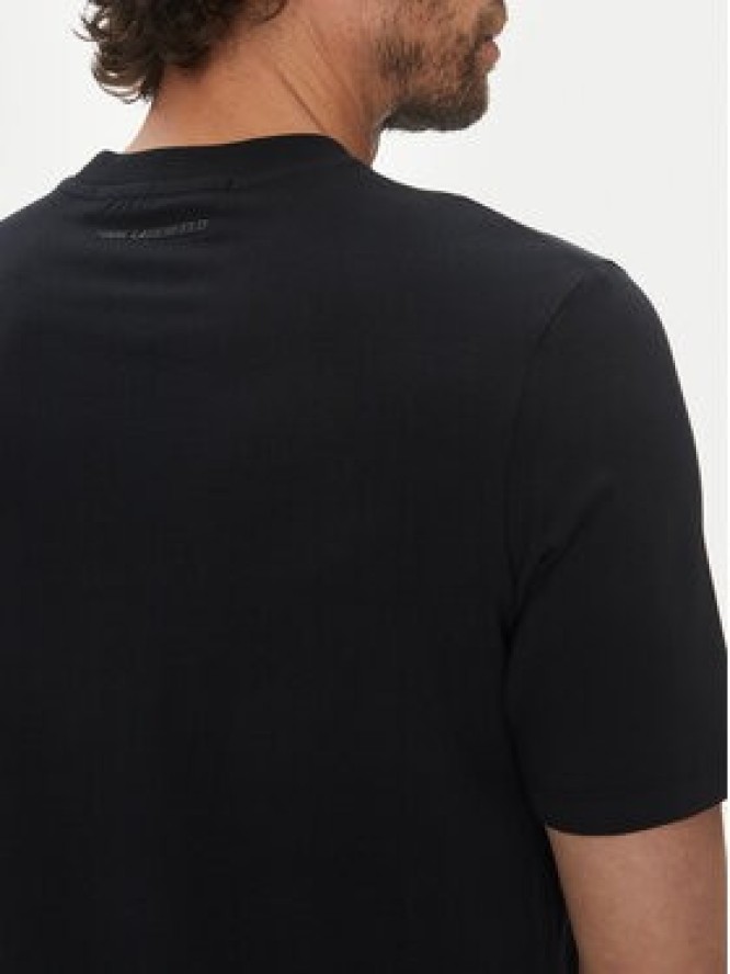 KARL LAGERFELD T-Shirt 755750 552221 Granatowy Regular Fit