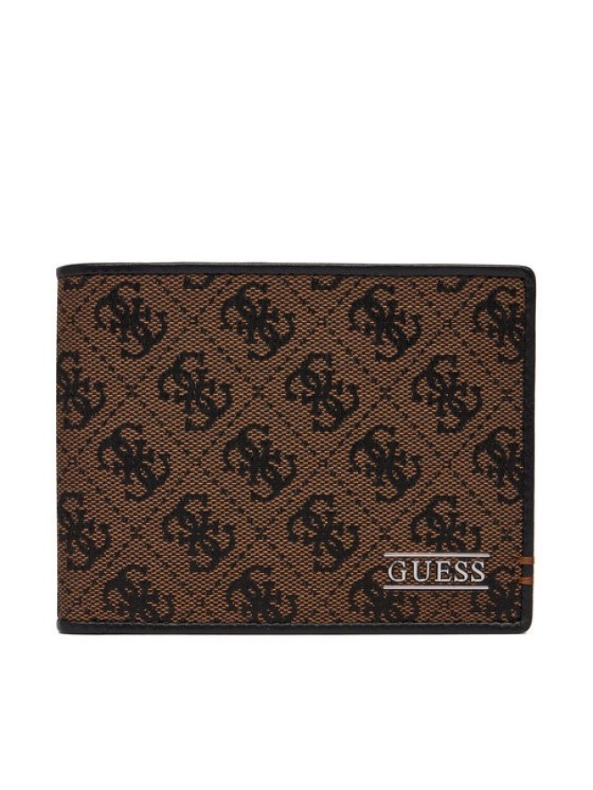 Guess Portfel SMBOLJ LEA20 Brązowy