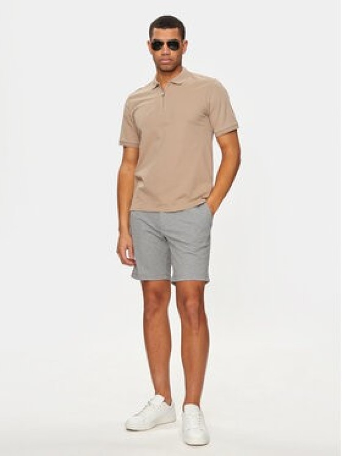 Jack & Jones Szorty materiałowe Jpstmarco 12249321 Szary Slim Fit