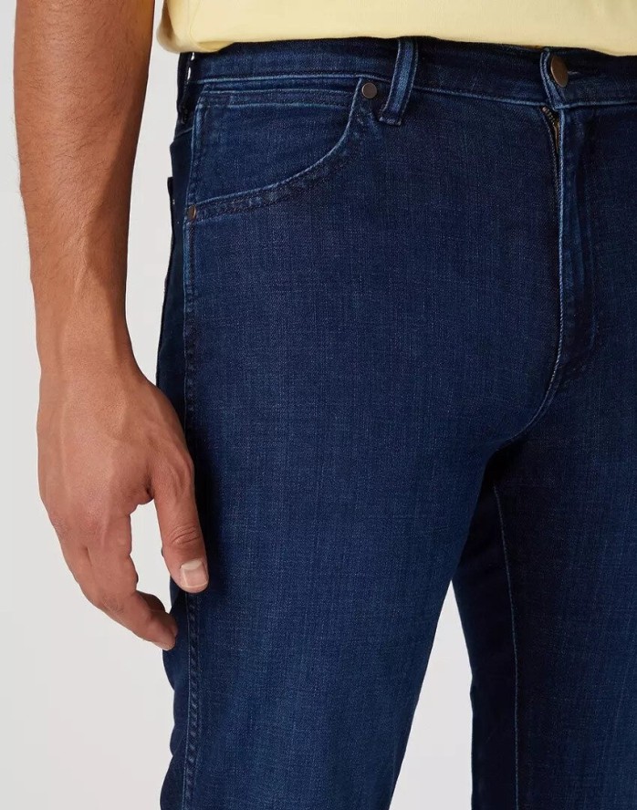 WRANGLER LARSTON MĘSKIE SPODNIE JEANSOWE JEANSY SOFT ROCK W18S74Y88 112331092