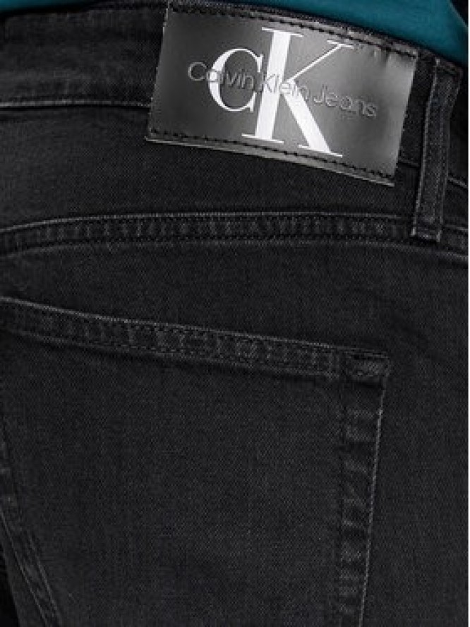 Calvin Klein Jeans Jeansy J30J323689 Czarny Tapered Fit