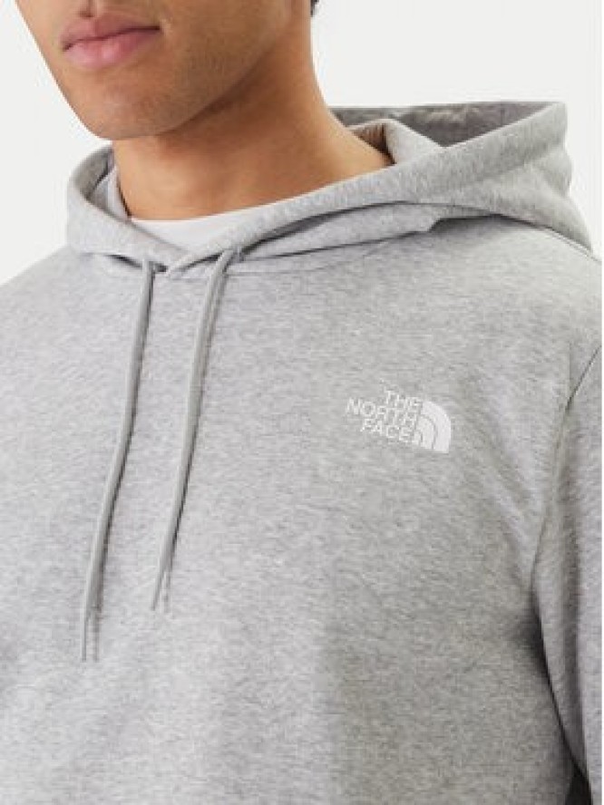 The North Face Bluza Simple Dome NF0A89FC Szary Regular Fit