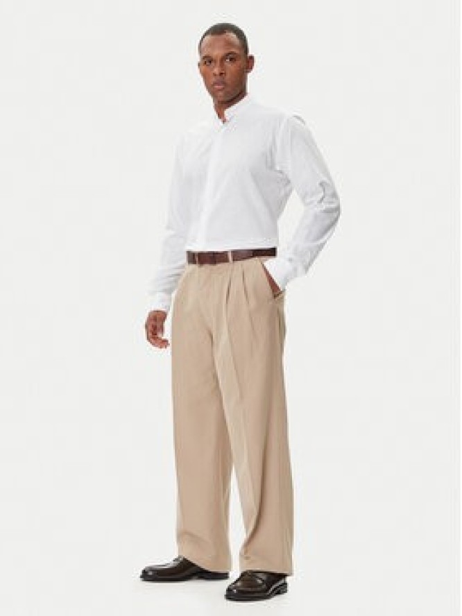 KARL LAGERFELD Koszula 605035 552627 Biały Regular Fit