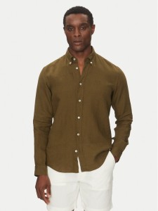 BOSS Koszula 50520283 Zielony Slim Fit