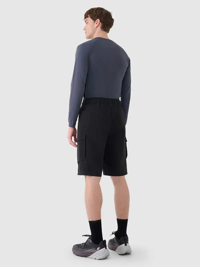 4F Szorty kolarskie w kolorze czarnym rozmiar: M