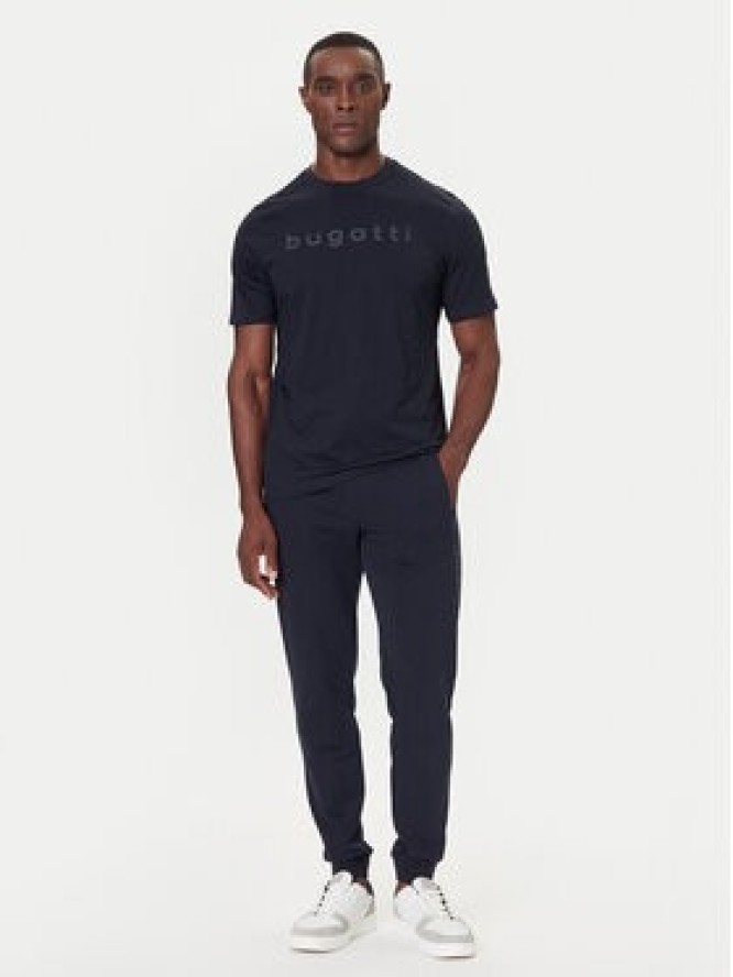 Bugatti T-Shirt 8350-85043D Granatowy Regular Fit