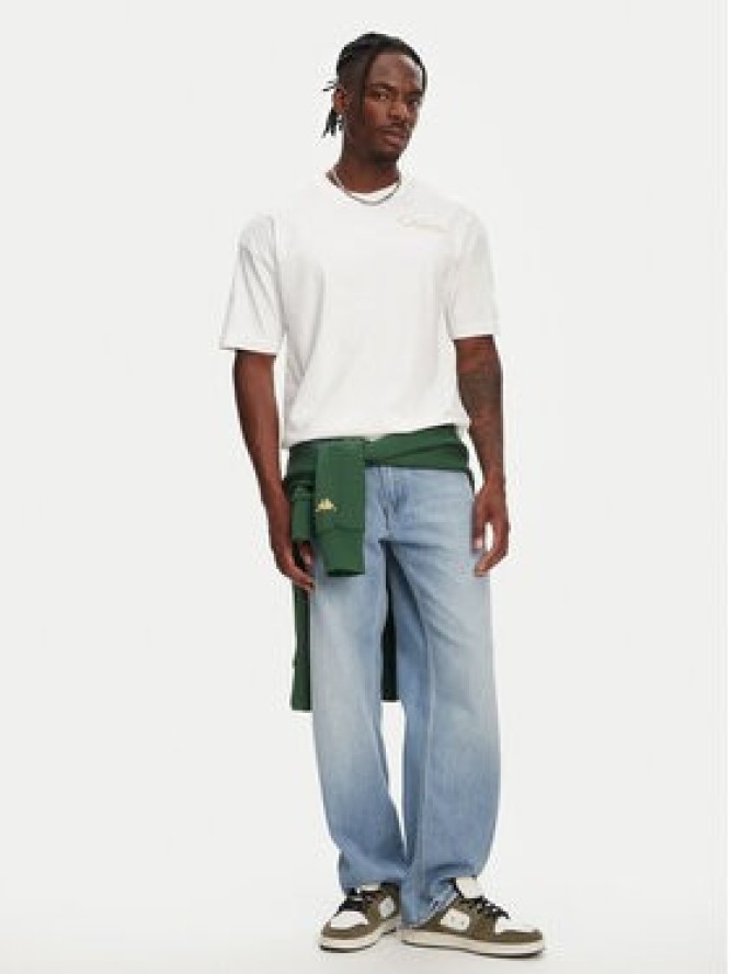 Kappa T-Shirt Nora 361Q6XW Biały Regular Fit