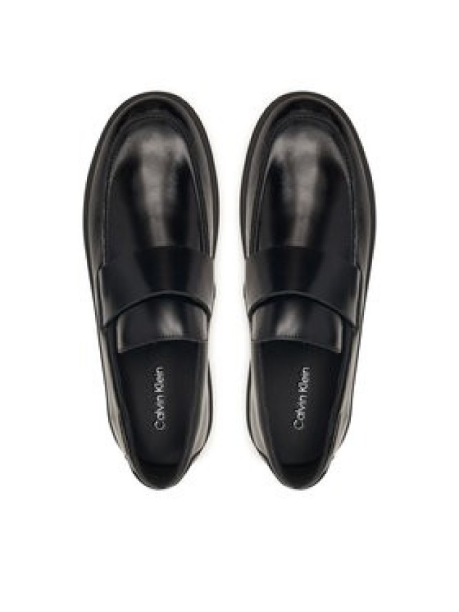 Calvin Klein Lordsy Hybrid Clean Cup Loafer Band Lth HM0HM02250 Czarny