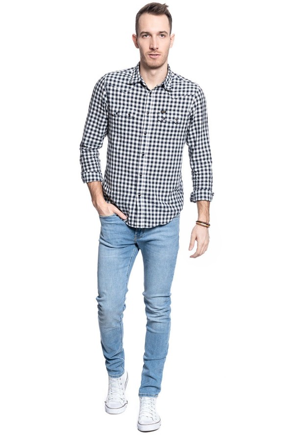 LEE SPODNIE MĘSKIE Malone WORN LONEPINE L736LSTF 112120141