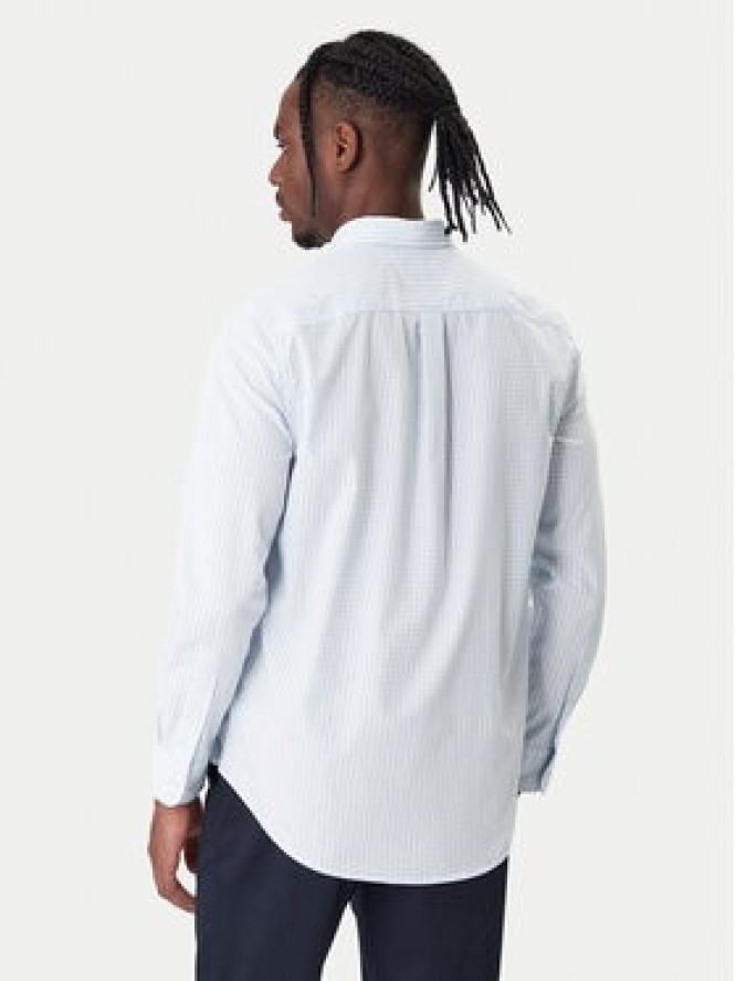 Tommy Hilfiger Koszula Gingham MW0MW41713 Błękitny Regular Fit