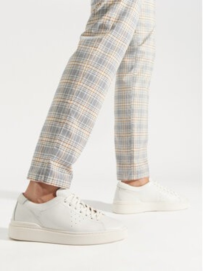 Clarks Sneakersy Craft Swift 26176134 Biały