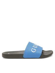 Guess Klapki F5GZ06 BB00F Niebieski