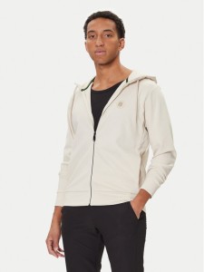 BOSS Bluza Saggy Future 50545581 Écru Relaxed Fit