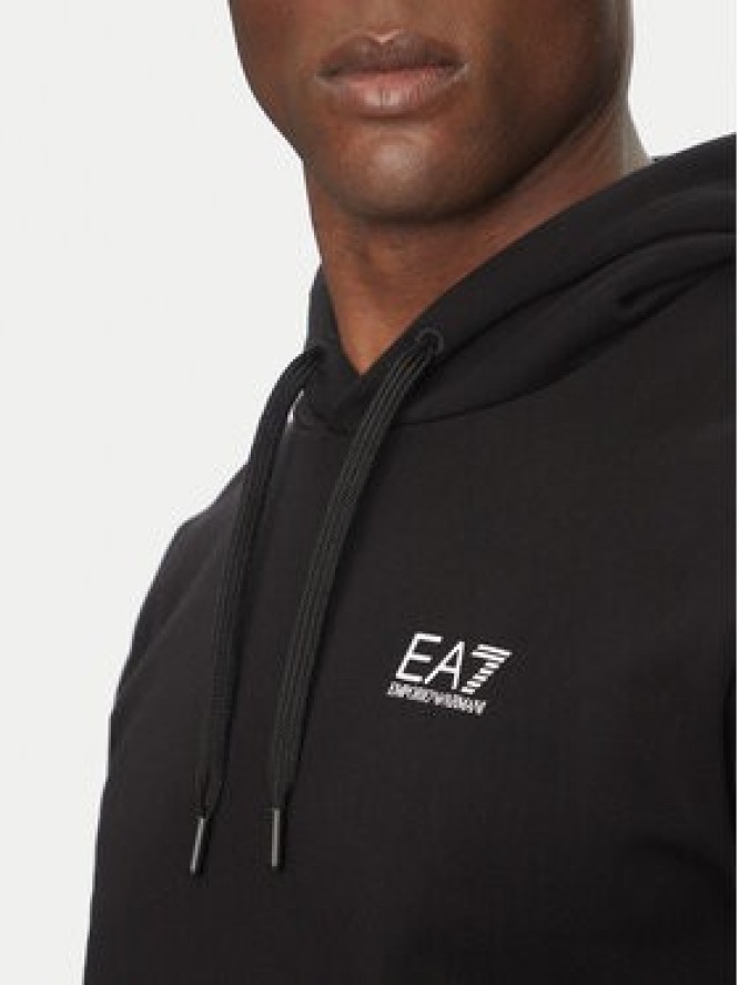 EA7 Emporio Armani Bluza 7M000570 AF10377 MC001 Czarny Regular Fit