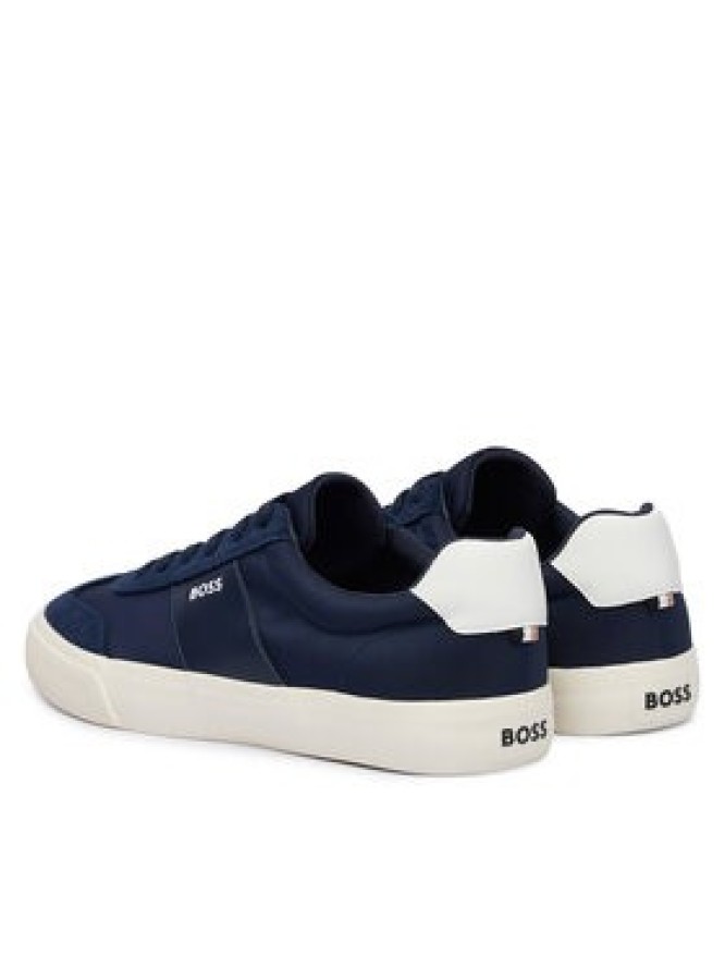 BOSS Sneakersy Aiden Tenn 50563847 Granatowy