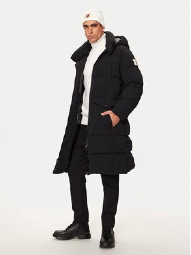 After Label Kurtka puchowa Alaska A00014 Czarny Regular Fit