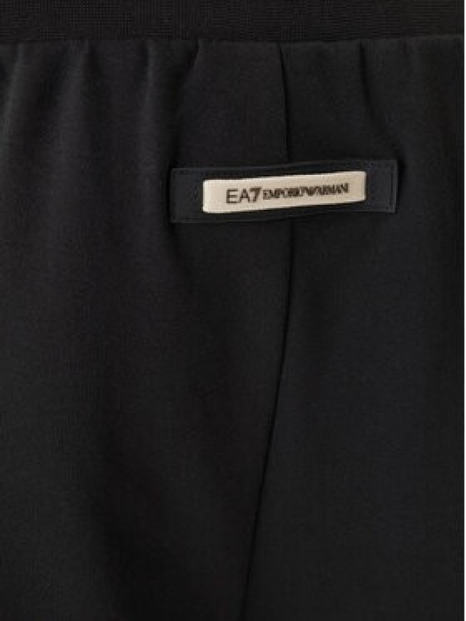 EA7 Emporio Armani Spodnie dresowe 7M001482 AF12660 UC001 Czarny Regular Fit