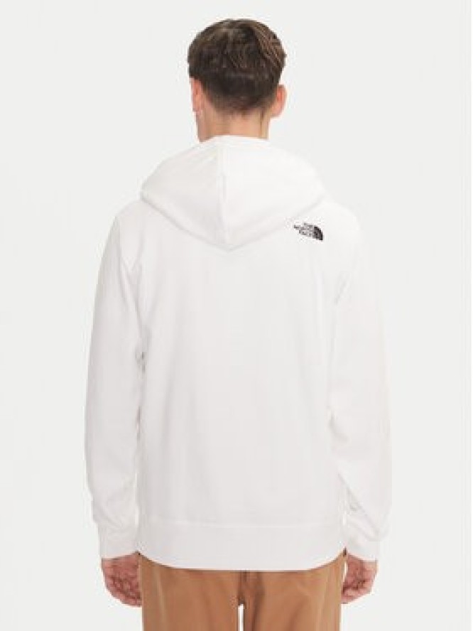 The North Face Bluza Drew Peak NF0A89EM Biały Regular Fit