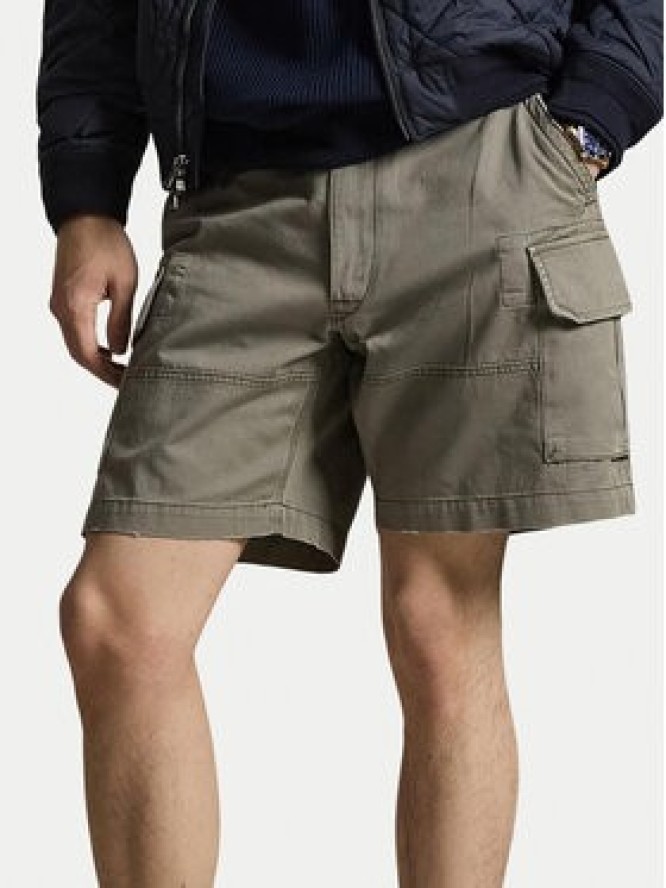 Polo Ralph Lauren Szorty materiałowe 710964027002 Zielony Relaxed Fit