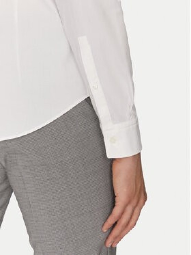 HUGO Koszula Ermo 50505315 Biały Slim Fit