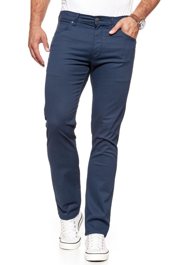 WRANGLER SPODNIE MĘSKIE GREENSBORO NAVY W15QGE114 112126910