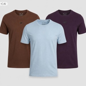 T-SHIRT MĘSKI 4F KOMPLET KOSZULEK KOLEKCJA LIMITOWANA 3 SZT M3947 SS26