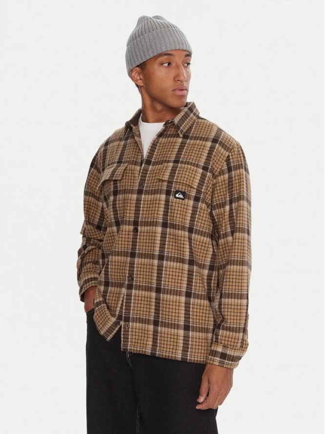 Quiksilver Koszula Yankee EQYWT04648 Brązowy Comfort Fit