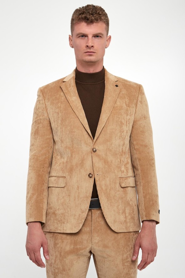 Marynarka męska sztruksowa KARL LAGERFELD