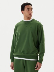 New Balance Bluza MT41506 Zielony Relaxed Fit