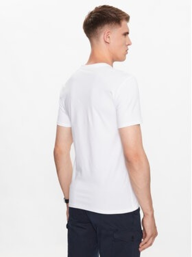 Guess T-Shirt M2YI32 J1314 Biały Slim Fit