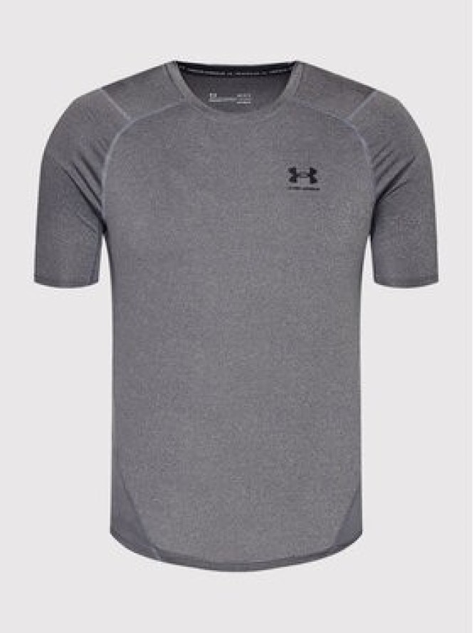 Under Armour Koszulka techniczna HeatGear® 1361518 Szary Slim Fit