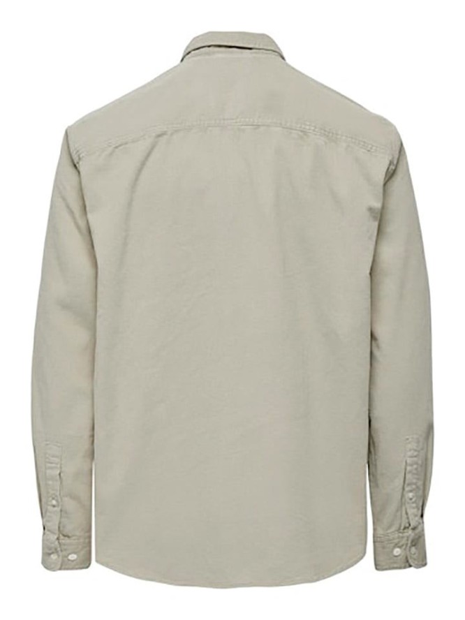 ONLY & SONS Koszula - Regular fit - w kolorze beżowym rozmiar: XXL