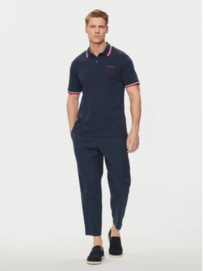 Jack & Jones Spodnie materiałowe Bill 12248993 Granatowy Regular Fit
