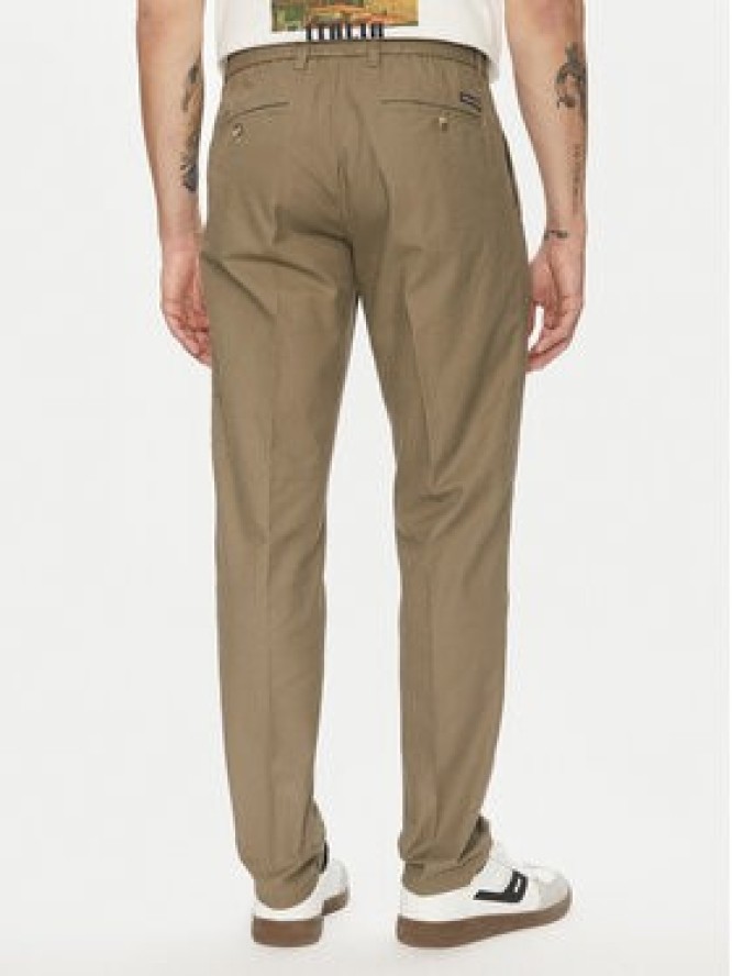 Marc O'Polo Chinosy 523 1340 10134 Zielony Tapered Fit