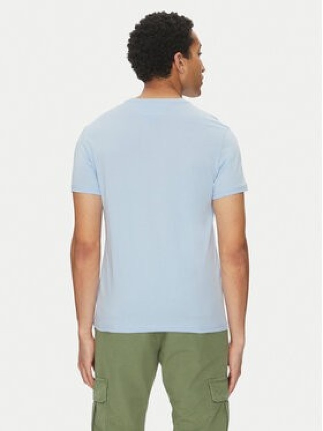 Tommy Jeans T-Shirt Entry Graphic DM0DM20779 Niebieski Slim Fit