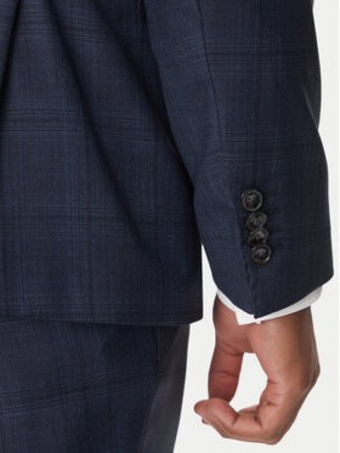 BOSS Garnitur H-Huge 50535401 Niebieski Slim Fit