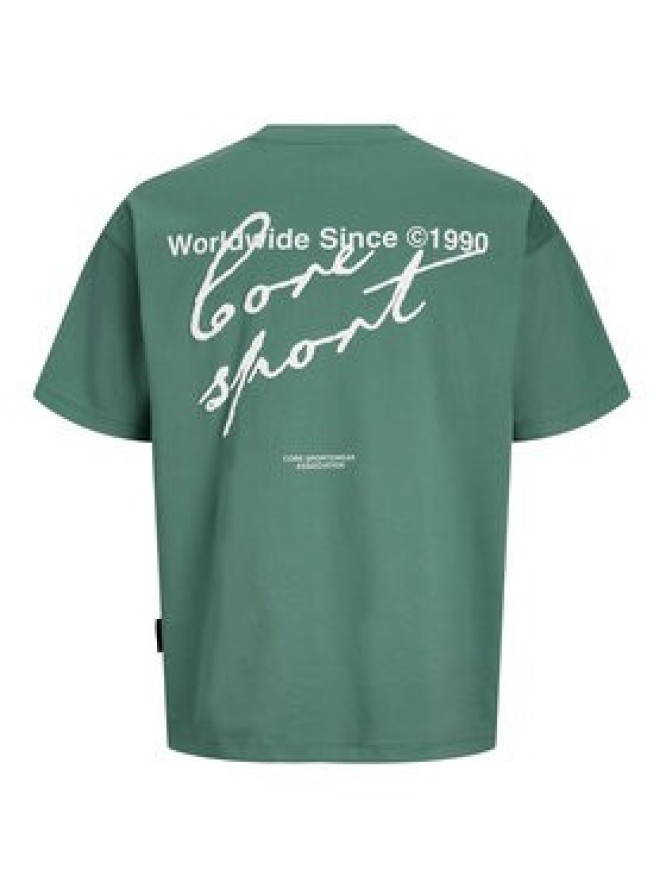 Jack & Jones T-Shirt Dust 12292982 Turkusowy Loose Leg