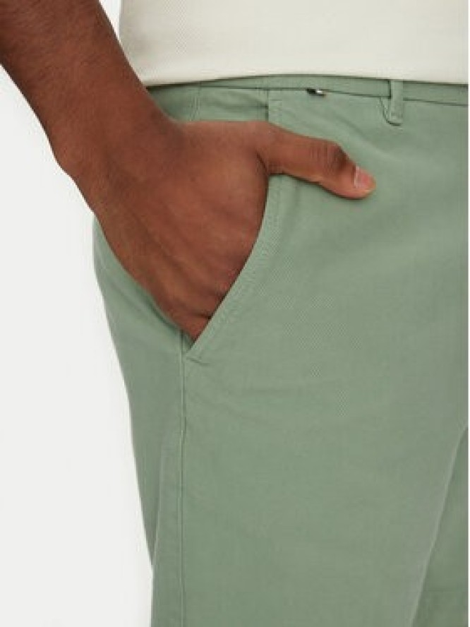 BOSS Szorty materiałowe H-Slice 50543951 Zielony Slim Fit