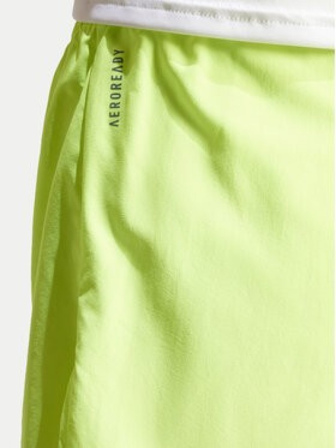 adidas Szorty sportowe Adizero Essentials JF3492 Zielony Slim Fit